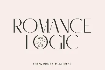 Romance Logic font