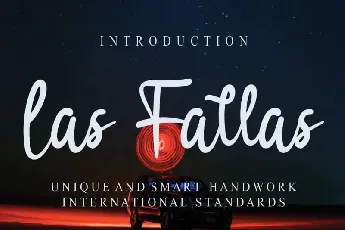 Las Fallas Script font