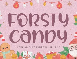 FORSTY CANDY font