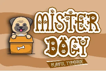 Mister Dogy font