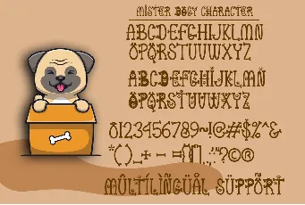 Mister Dogy font