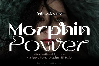 Morphin Power Demo font