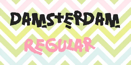 Damsterdam font