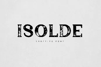 Isolde font