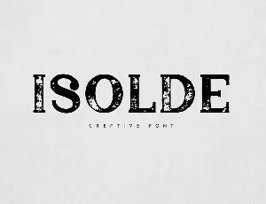 Isolde font