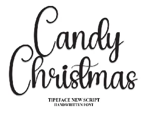 Candy Christmas font