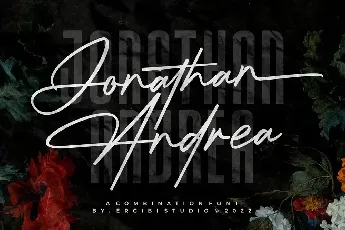 Jonathan Andrea Duo font