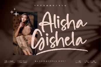 Alisha Gishela font