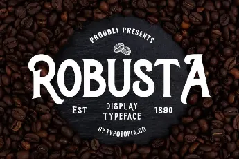 Robusta Display font