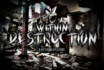 within destruction font