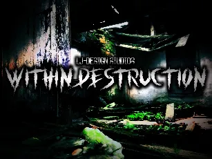 within destruction font