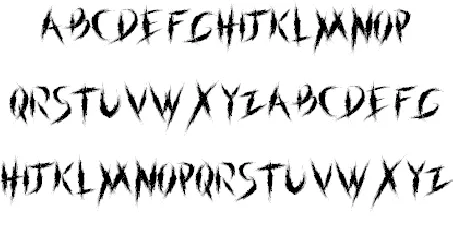 within destruction font