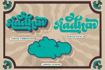 Radhen Retro font