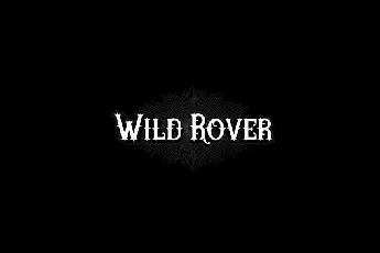 Wild Rover font