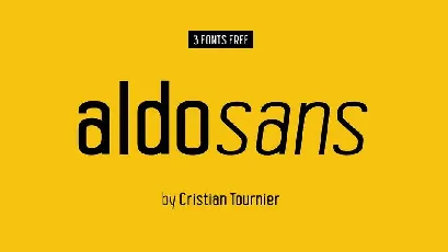 Aldo font