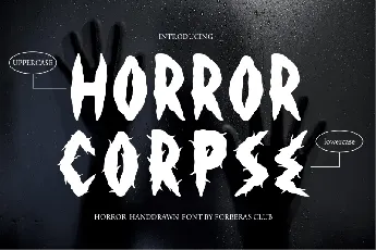 Horror Corpse font