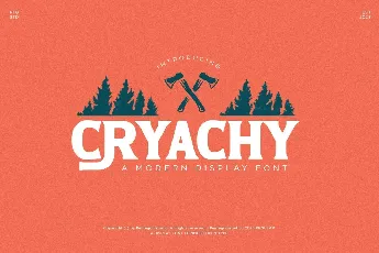 Cryachy font