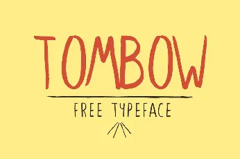 Tombow font