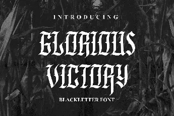 Glorious Victory font