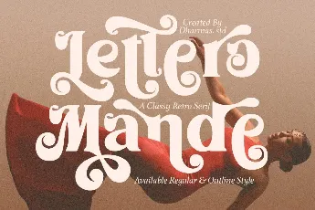 Lettero Mande DEMO font