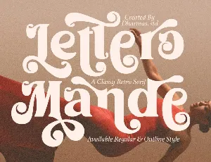 Lettero Mande DEMO font