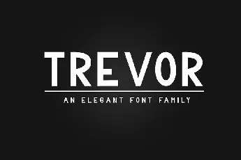 Trevor Sans Serif Family font