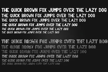 Trevor Sans Serif Family font