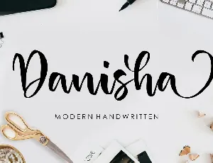 Danisha font