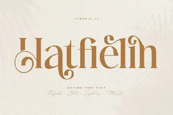 Hatfielin font