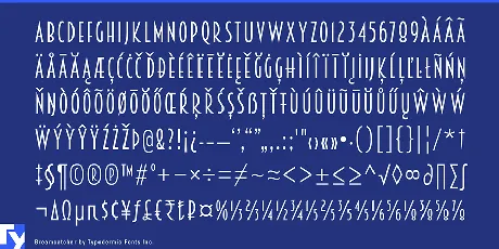 Breamcatcher font