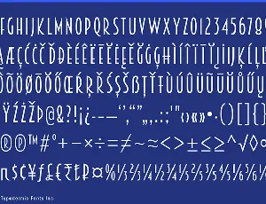 Breamcatcher font