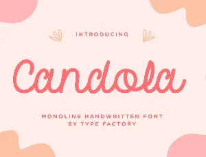 Candola font