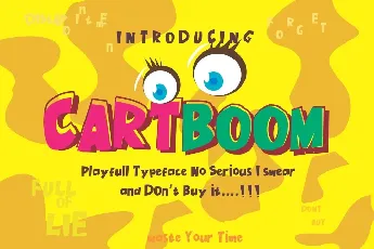 Cartboom font