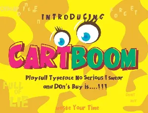 Cartboom font