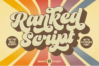 Ranked Script font