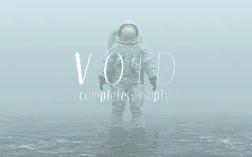 Void font