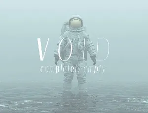 Void font