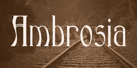 Ambrosia font