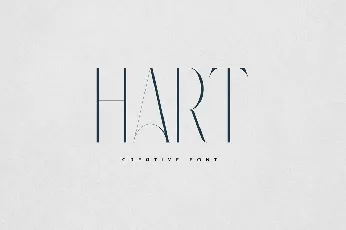 Hart font