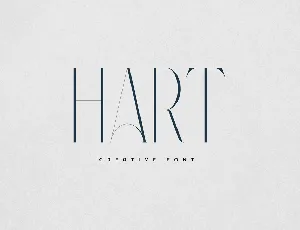 Hart font