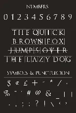 Trajanus Bricks font