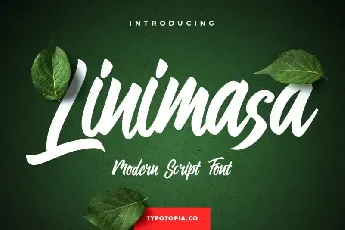 Linimasa Brush font