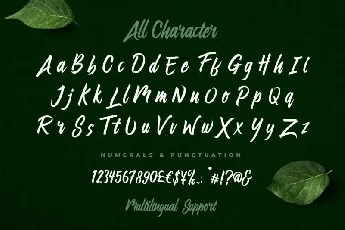 Linimasa Brush font