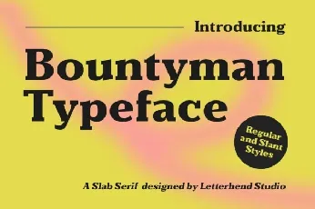 Bountyman font