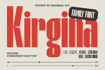 Kirgina DEMO font