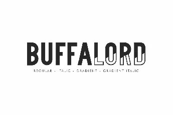 Buffalord Sans Serif Family font