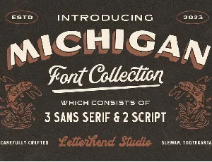 MIchigan Collection font