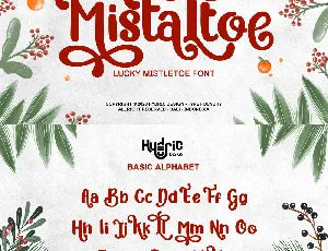 Mistaltoe demo font