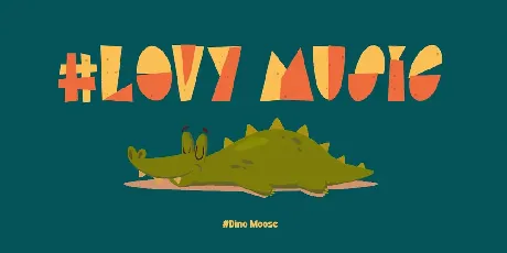 Dino Moose DEMO font