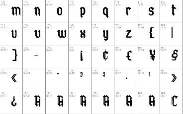 Jeztec Empire font